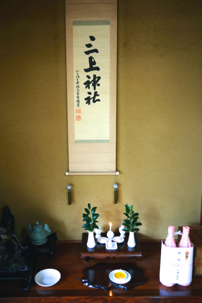三上神社の神事