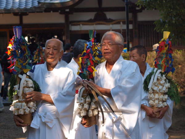 倭文神社の蛇祭り
