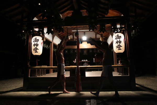 奈良豆比古神社の神事相撲
