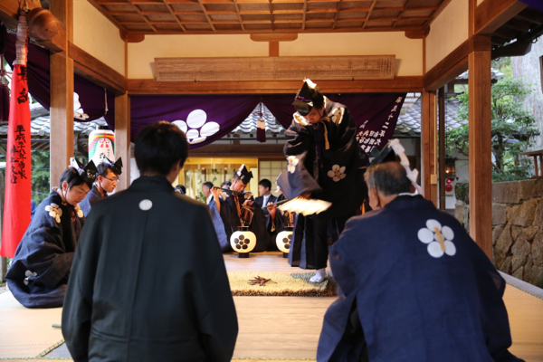 北野天神社の秋祭り・宵宮