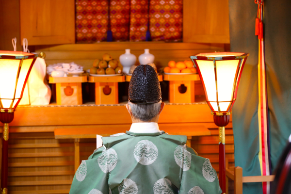 大屋神社の祈願祭