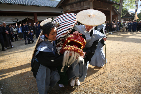 彌美神社の春祭り