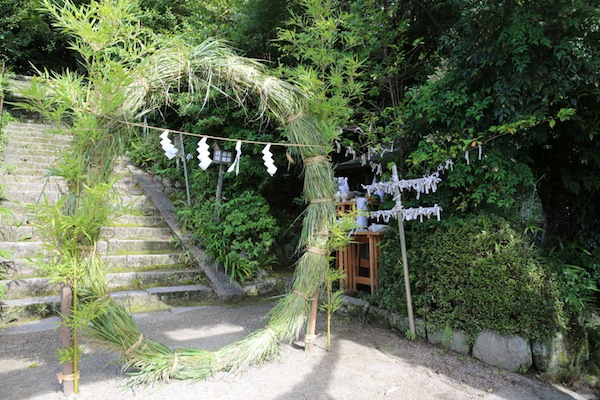 飛鳥坐神社の夏越の祓