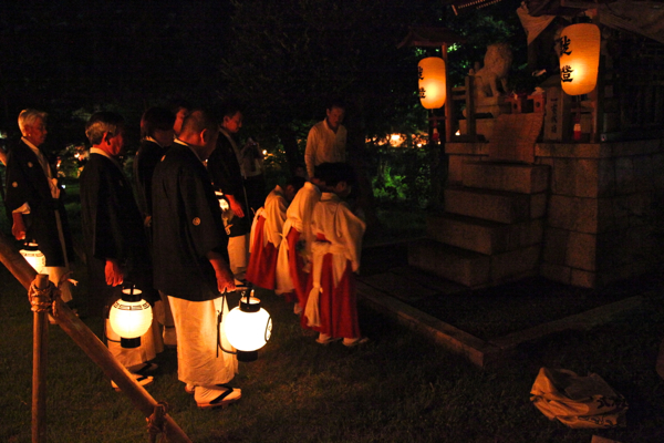 上野田の火振り祭