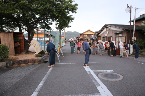 大萩町の津島祭
