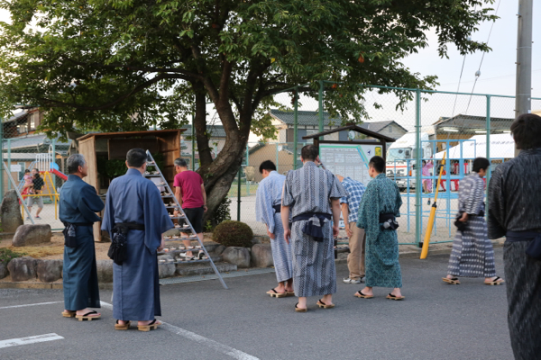大萩町の津島祭